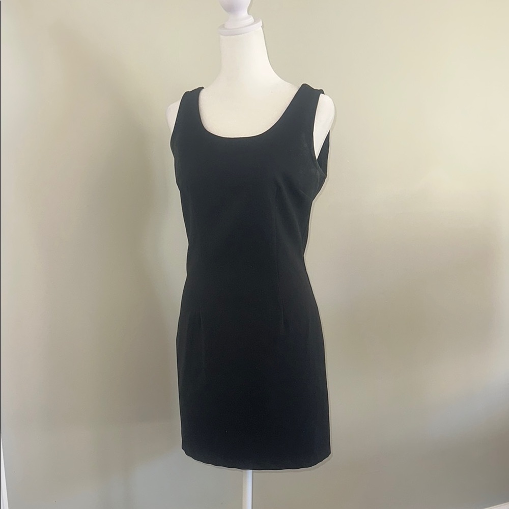Black Sheath Mini Dress for Night Out